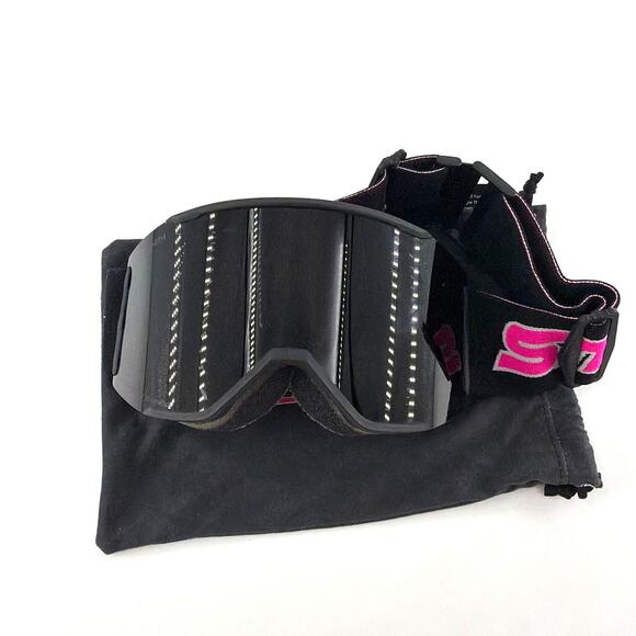 Smith Squad Mag 190mm Chromapop Snow Goggles In Ac The Blondes Chromapop Black - Picture 8 of 11